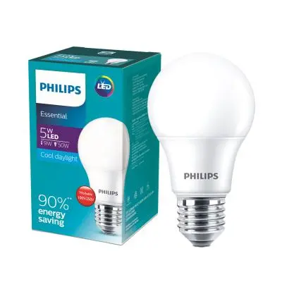 Replacement Service: PHILIPS LED BULB 5W   WARMWHITE , COOLWHITE, DAYLIGHT