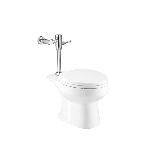 [9CLS200278] Replacement Service : Toilet C1441 with flush valve (floor-mounted), model SHARON